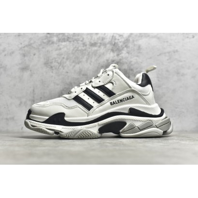 ADIDAS BALENCIAGA WHITE BLACK